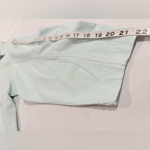 By Anthropologie Collared Patch Pocket Utility Popover Top - XS - NWT - Picture 10 of 14